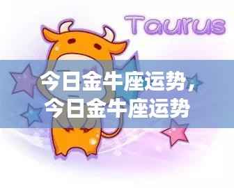 今日金牛座运势详解