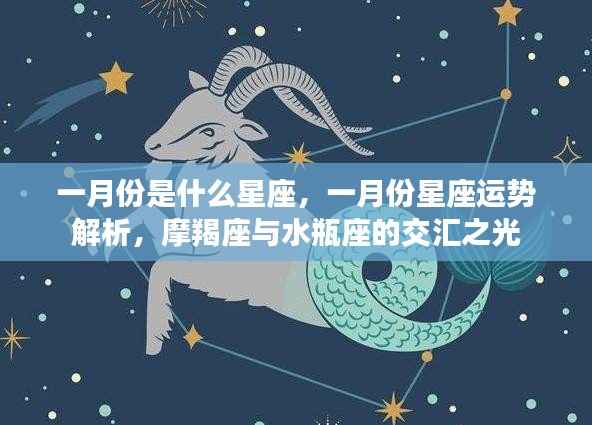 一月份星座运势揭秘,摩羯座与水瓶座的交汇之光