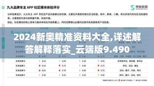 2024新奥精准资料大全,详述解答解释落实_云端版9.490